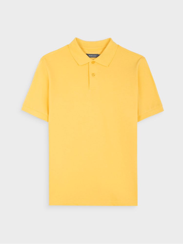 Polo Unicolor Regular Fit para Hombre 39875