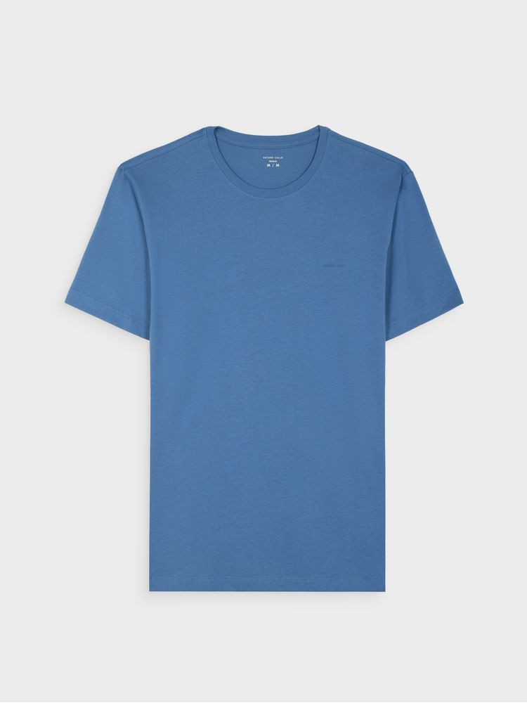 Camiseta Unicolor Regular Fit para Hombre 42715