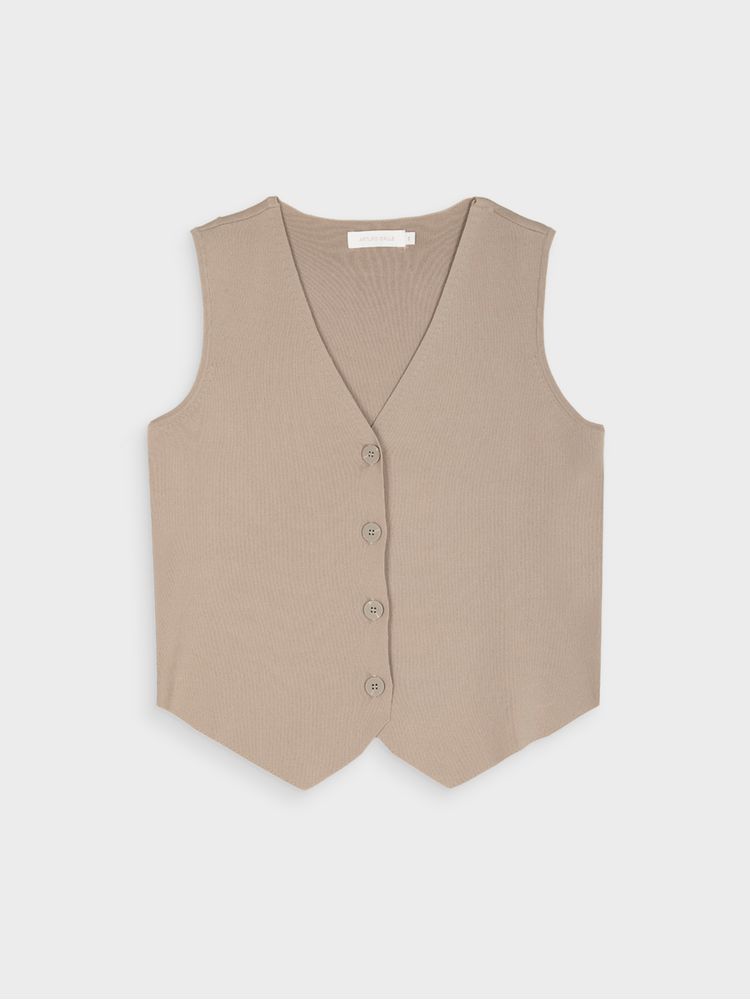 Chaleco Unicolor para Mujer 43705