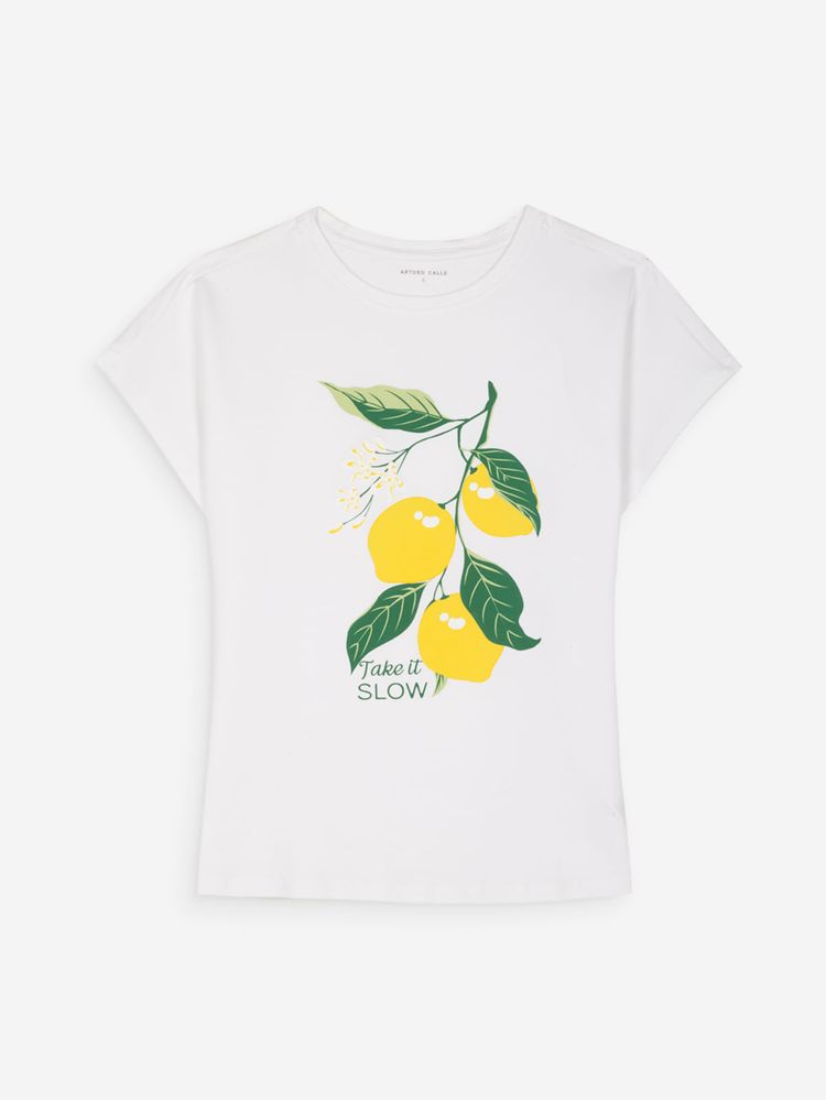 Camiseta Estampada para Mujer 42413