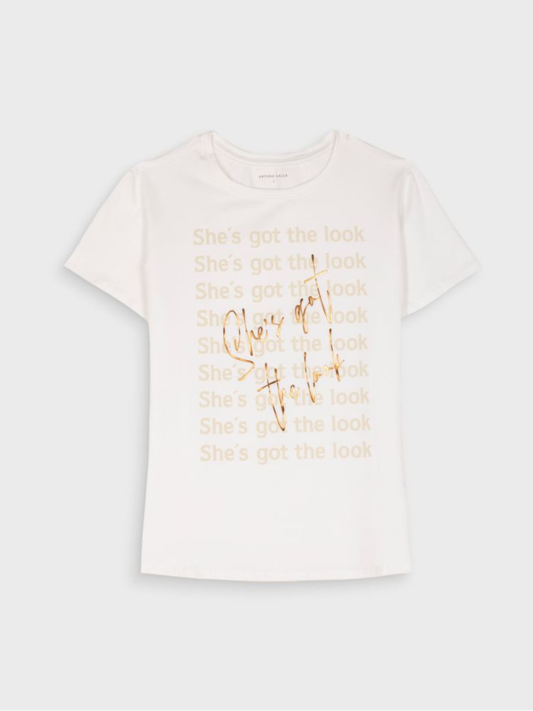 Camiseta Estampada para Mujer 42477