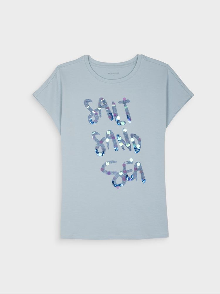 Camiseta Estampada para Mujer 40431