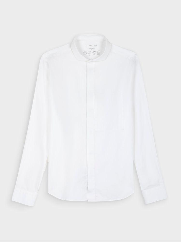 Camisa Formal Algodón Premium para Hombre Semi Slim Fit 33369