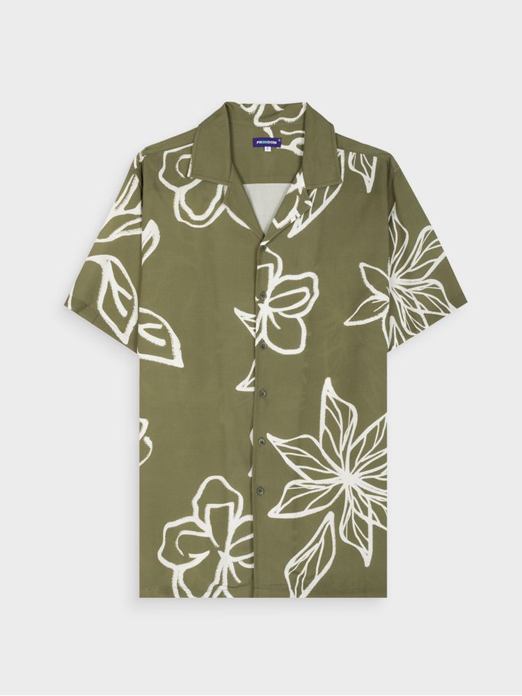 Camisa Estampada para Hombre 05386