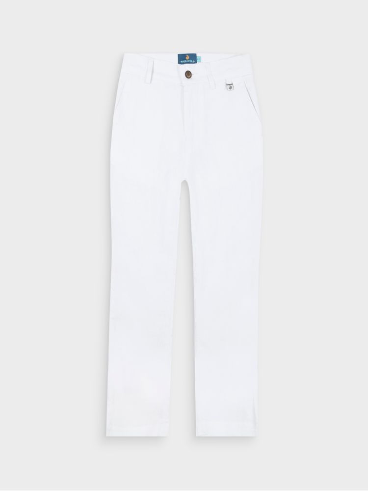 Pantalón para Niño en Composición en Lino 02566