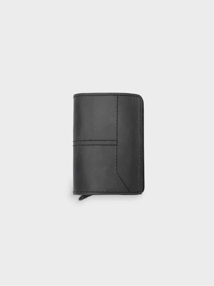 Slim Wallet en Cuero Graso para Hombre 36507