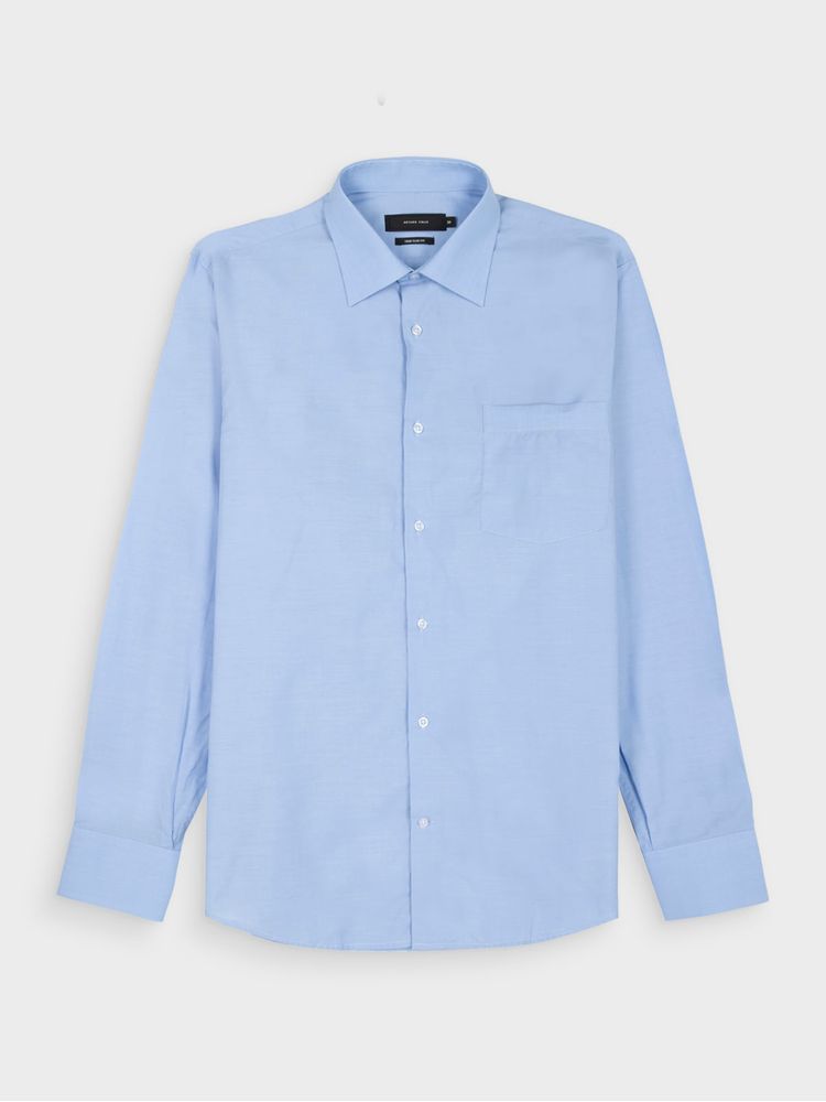 Camisa Semi Slim Fit de Hombre con Detalles Cataluña 37571