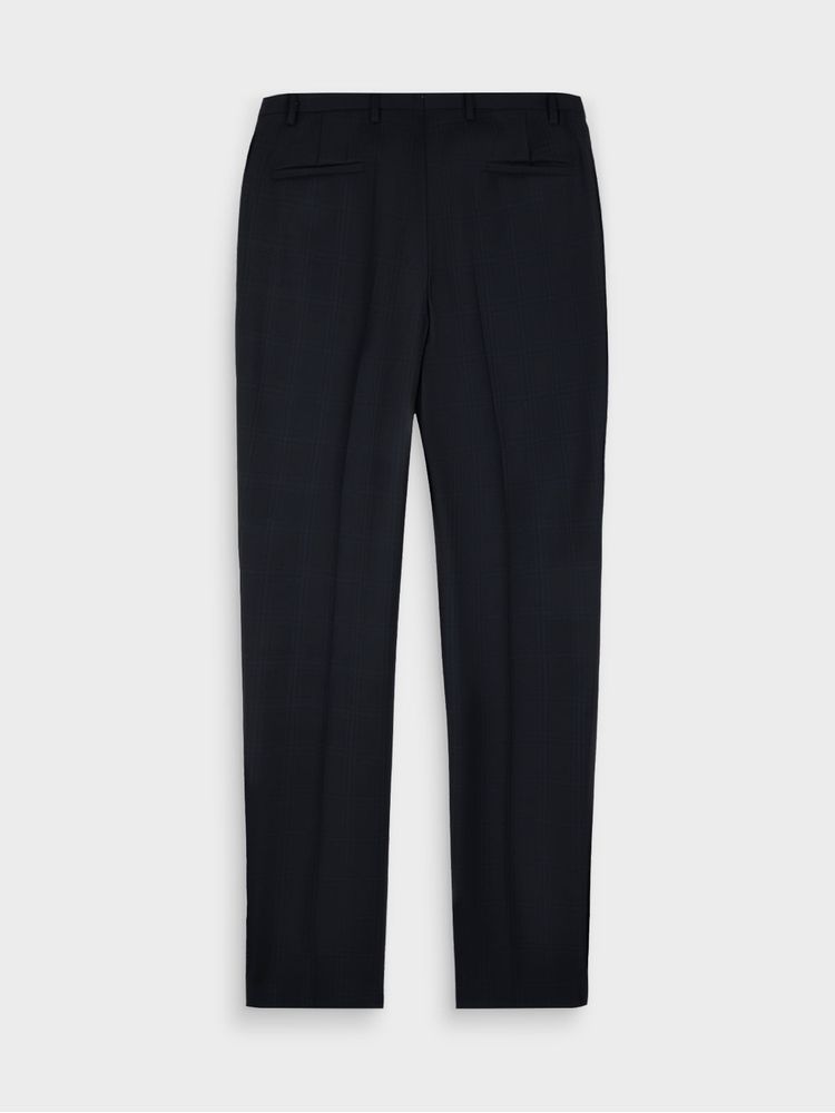 Pantalón de Poliéster y Lana para Hombre con Corte Slim Fit 37668