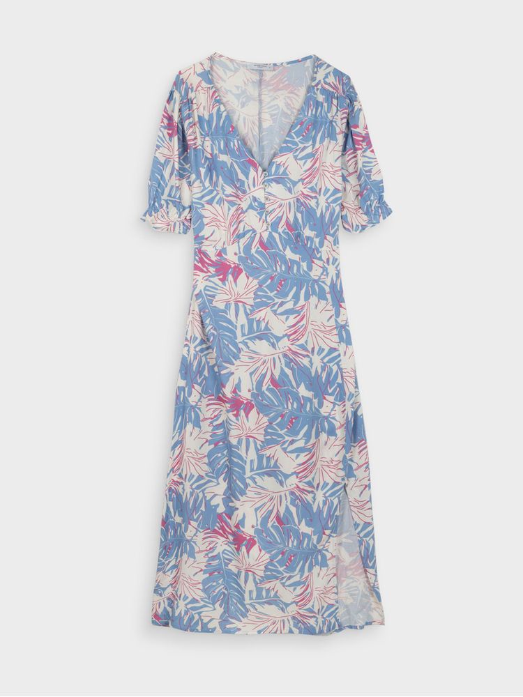Vestido Ligero de Viscosa con Diseño Sofisticado 40816