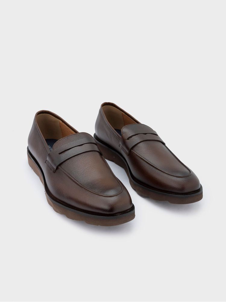 Mocasín Formal en Cuero para Hombre 42492