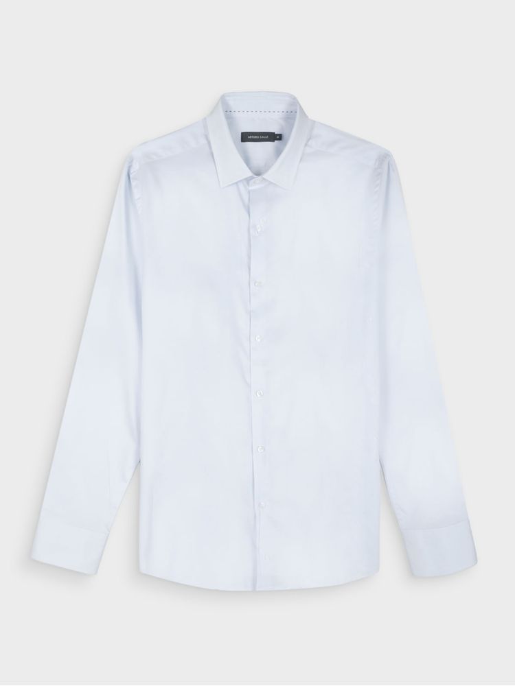Camisa Sofisticada de Algodón Pima para Hombre 43744