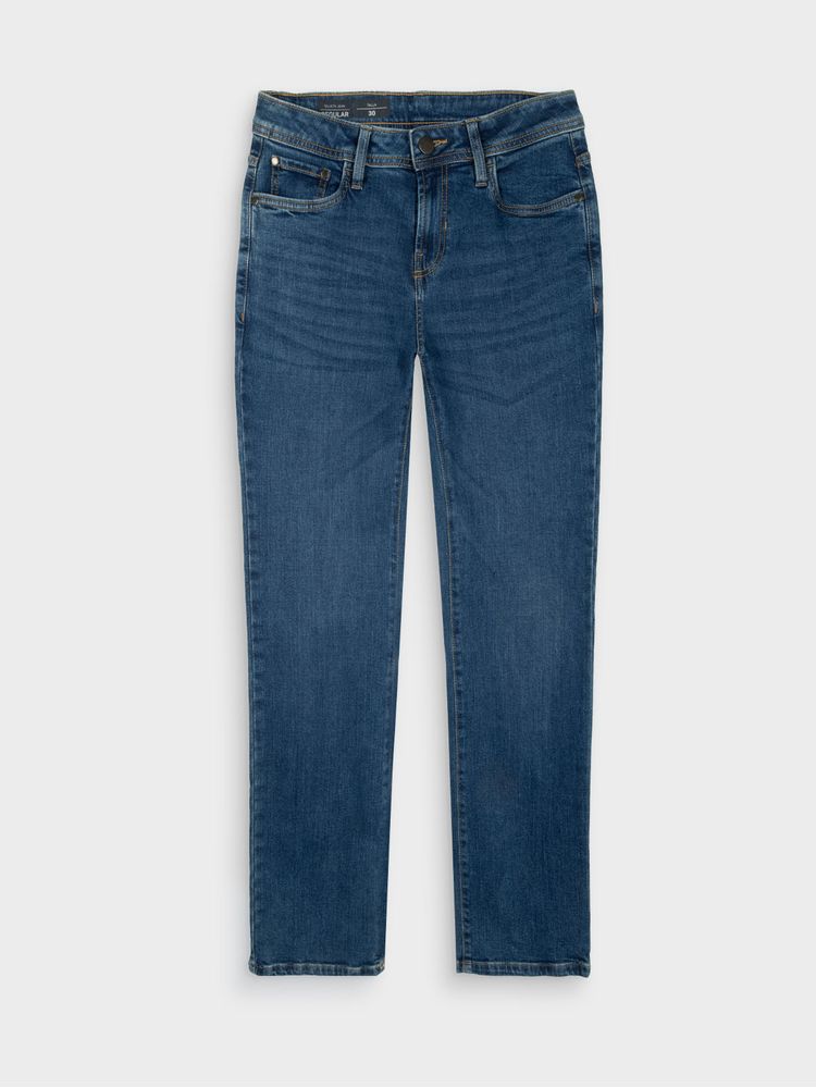 Jean Clásico de Denim con Ajuste Flexible y Cómodo 44047