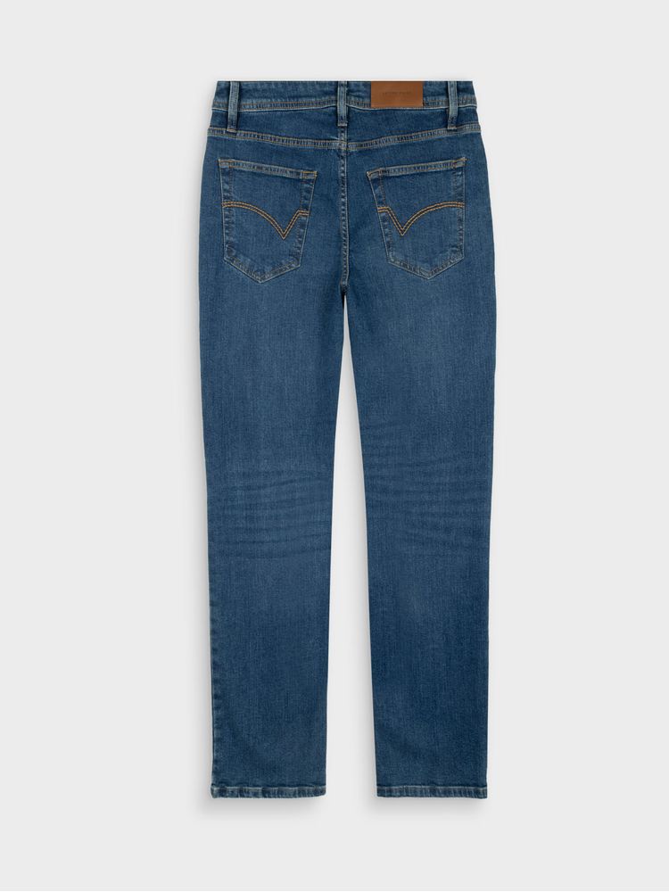 Jean Clásico de Denim con Ajuste Flexible y Cómodo 44047