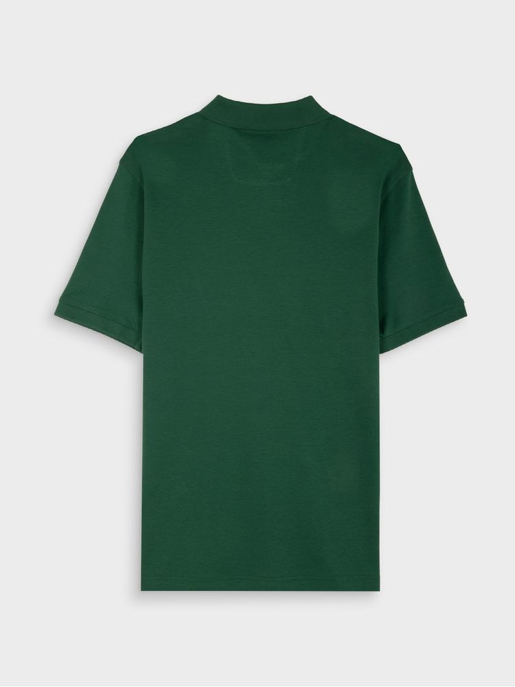 Polo Interlock de Algodón para Hombre 44387