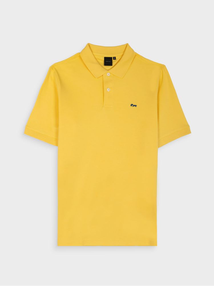 Polo de Algodón con Textura Interlock para Comodidad 44388