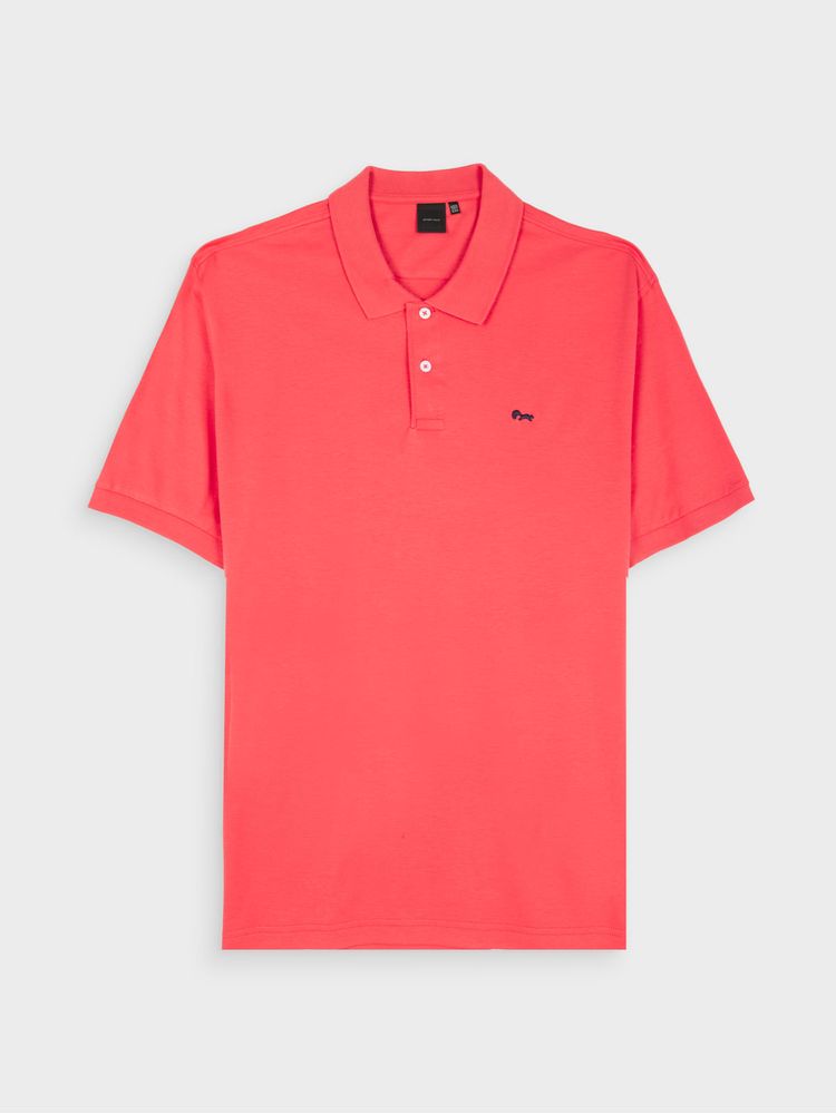 Polo de Algodón con Textura Interlock para Comodidad 44388
