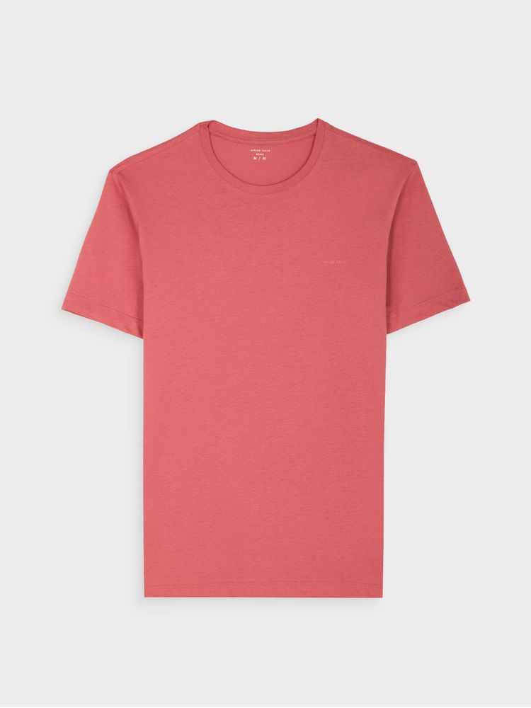 Camiseta Unicolor Regular Fit para Hombre 44396