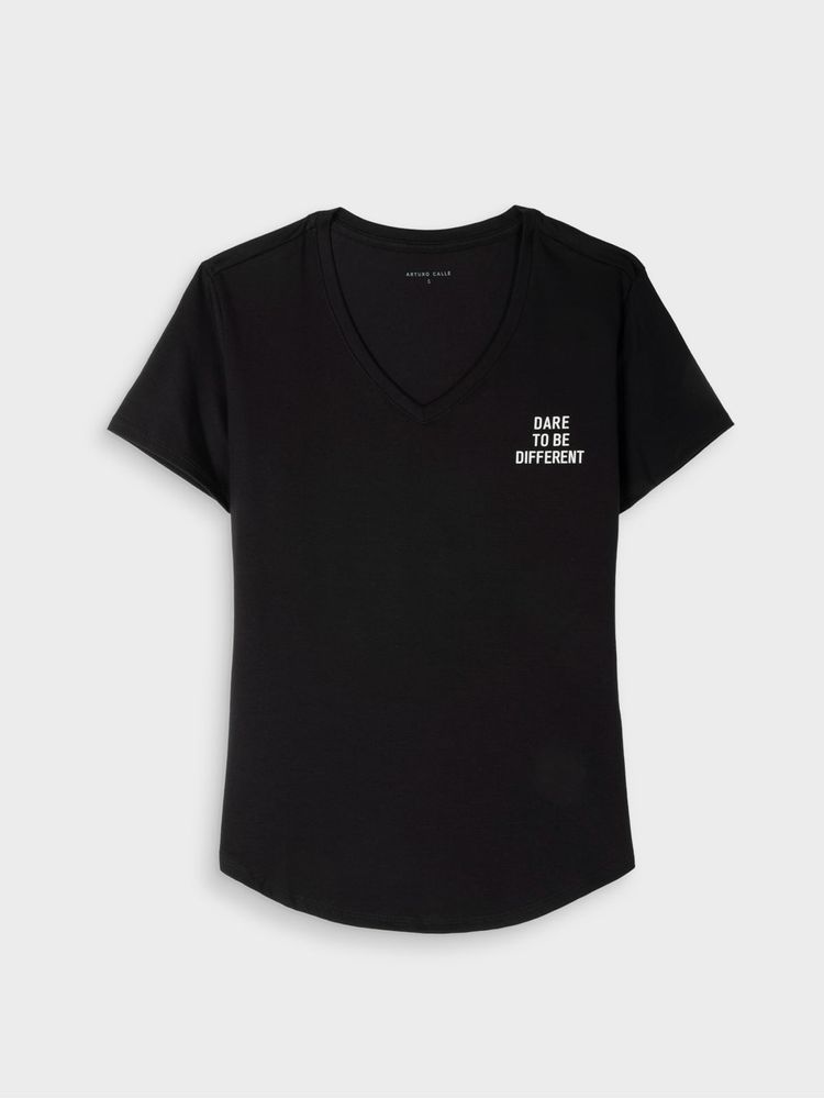 Camiseta Estampada para Mujer 44495