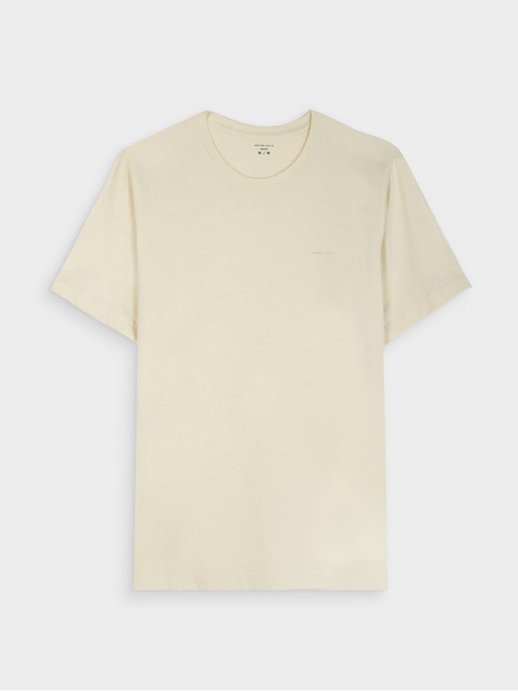 Camiseta Unicolor de Algodón, Cómoda y Transpirable 44545