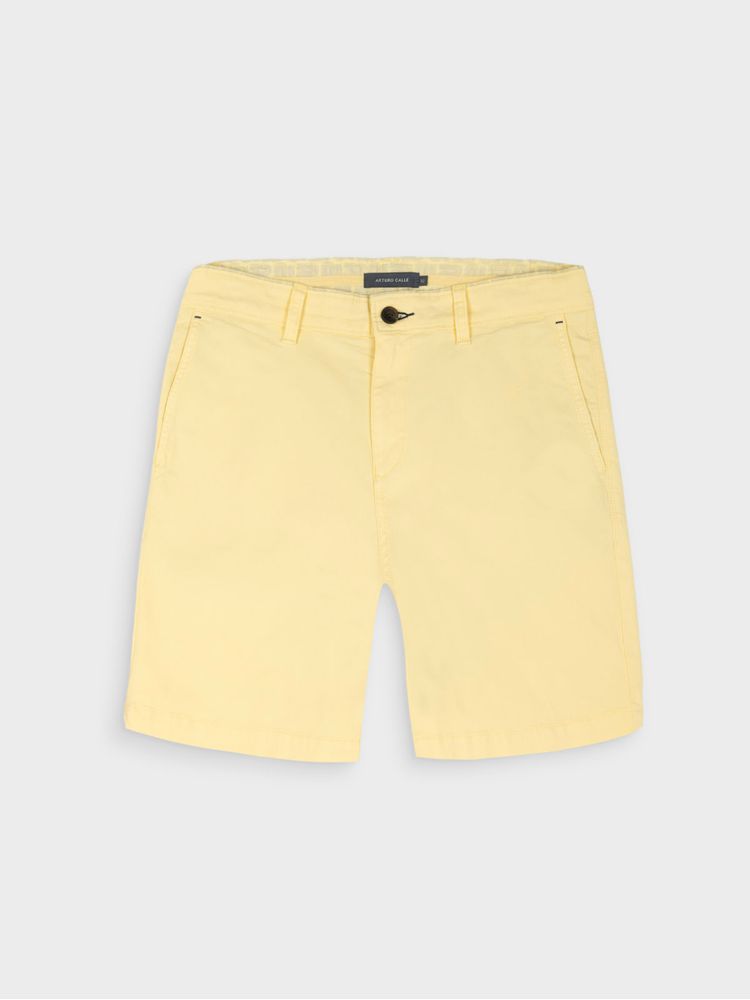 Bermuda Slim Fit de Algodón, para Un Look Estilizado 44748