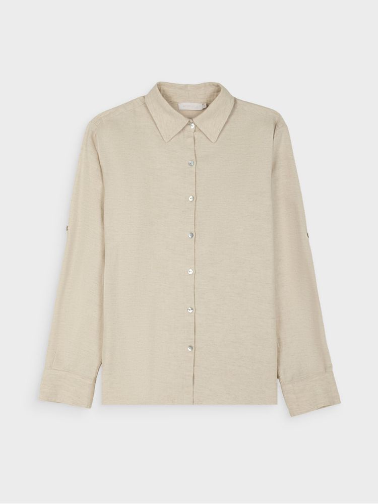 Camisa Unicolor para Mujer 44970