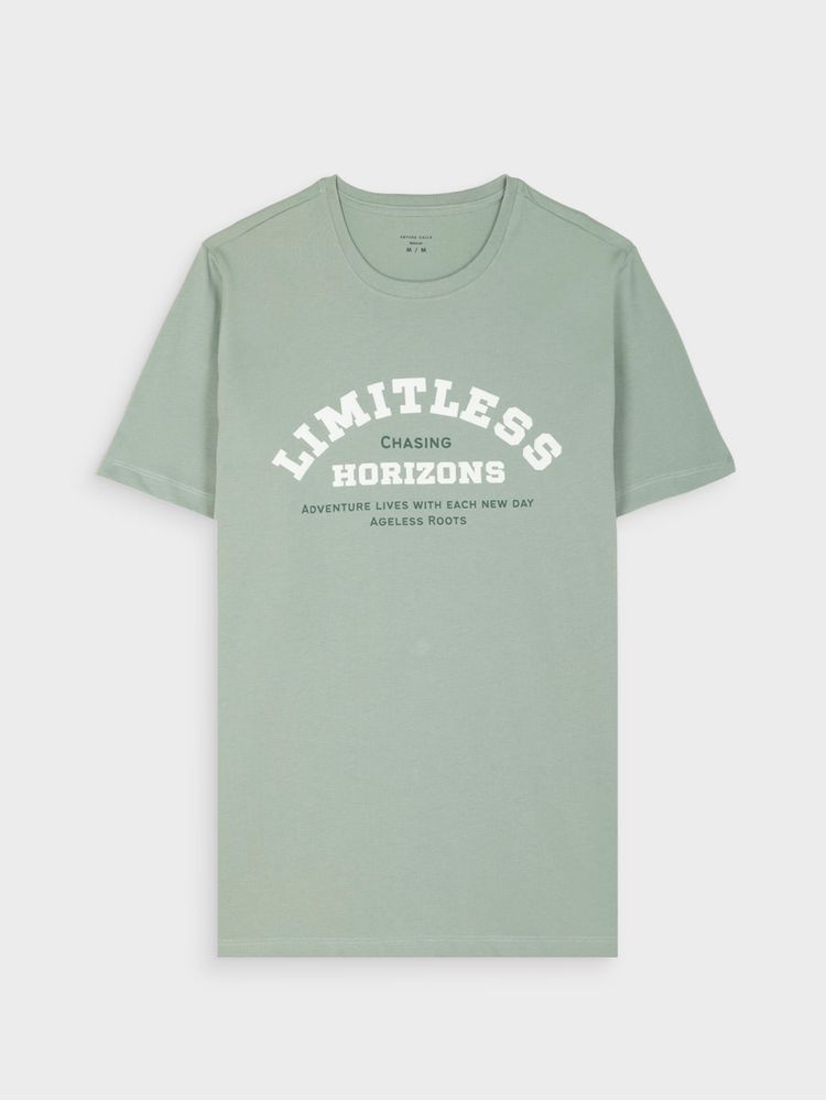 Camiseta Estampada Regular Fit para Hombre 45506