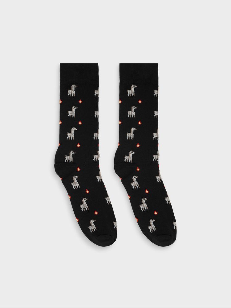 Medias Casual con Diseño para Hombre 45778