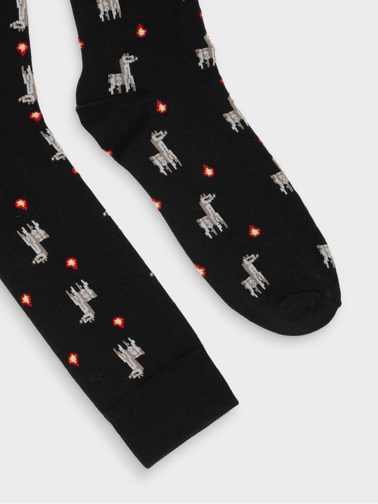 Medias Casual con Diseño para Hombre 45778