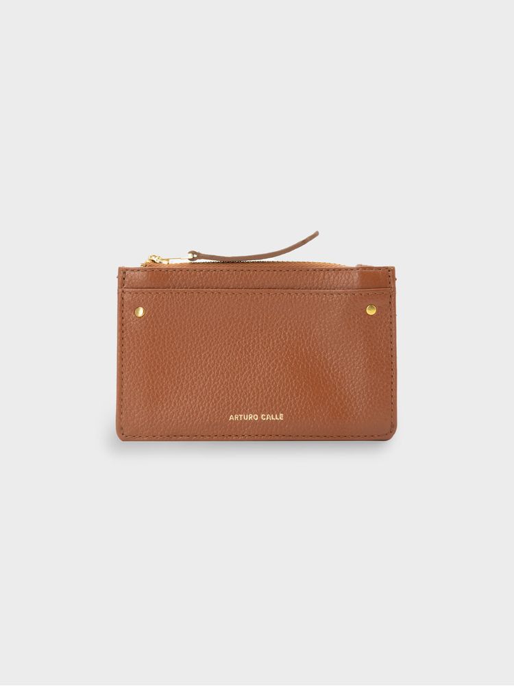 Billetera de Cuero con Forro Textil Protección y Estilo 46299