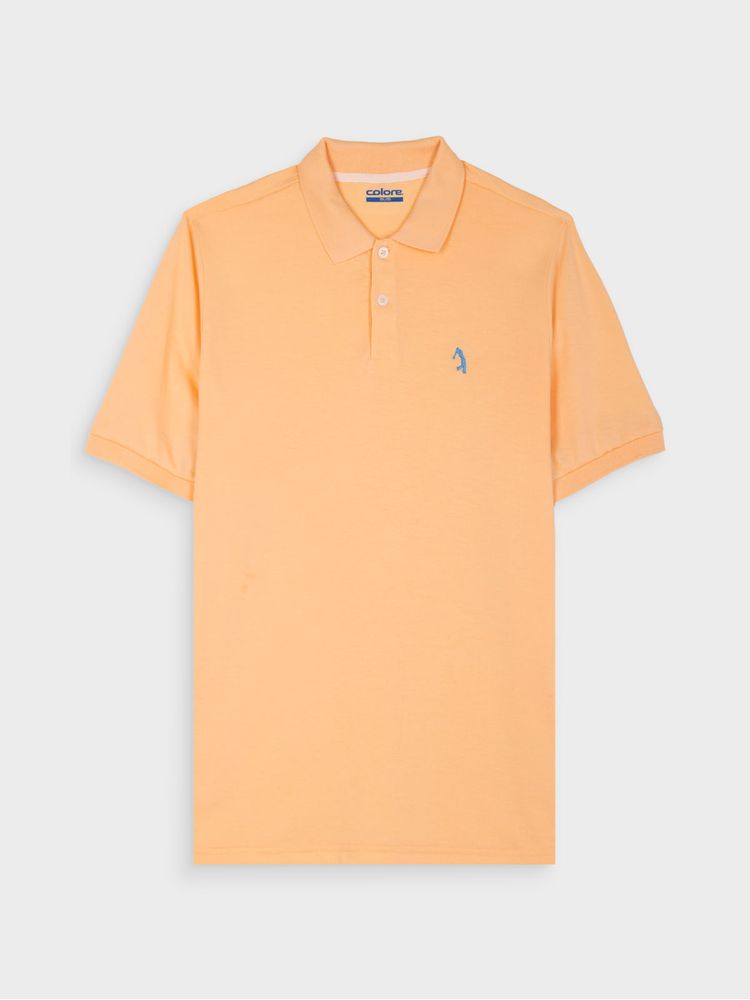 Polo Unicolor Jersey para Hombre 13828