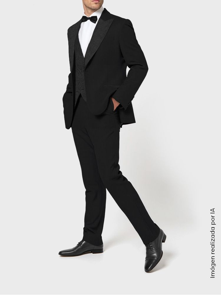 Traje Semi Slim Fit en Lana con Elastano 41734