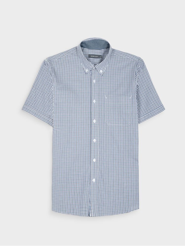 Camisa Semi Slim Fit de Algodón para Look Elegante 44756