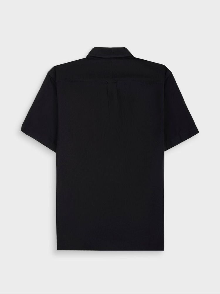 Camisa Unicolor Manga Corta para Hombre 44223