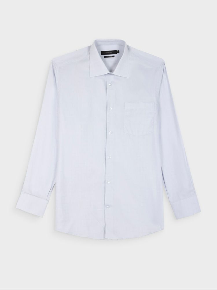 Camisa Formal Manga Larga Semi Slim Fit para Hombre 36861