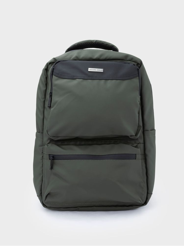 Morral en Lona y Cremalleras Semi Repelentes Al Agua 37113