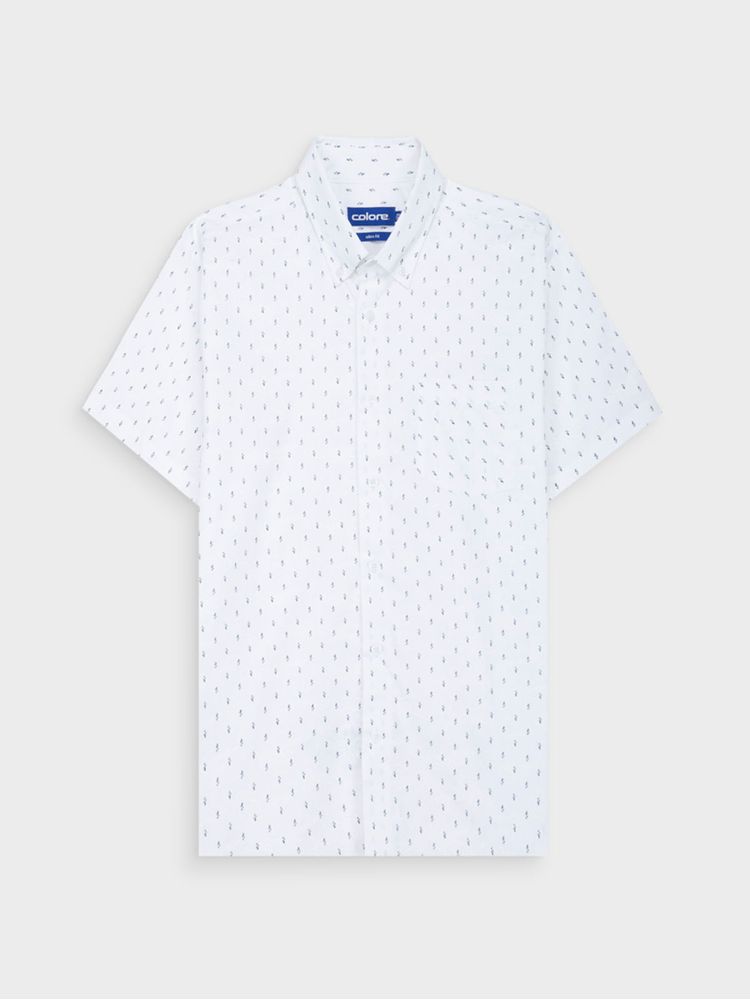 Camisa Algodón Clásica Hombre 13109