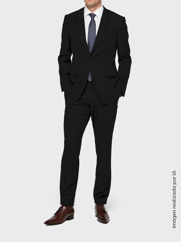 Traje de Cortes Modernos y Ajuste Perfecto 39916
