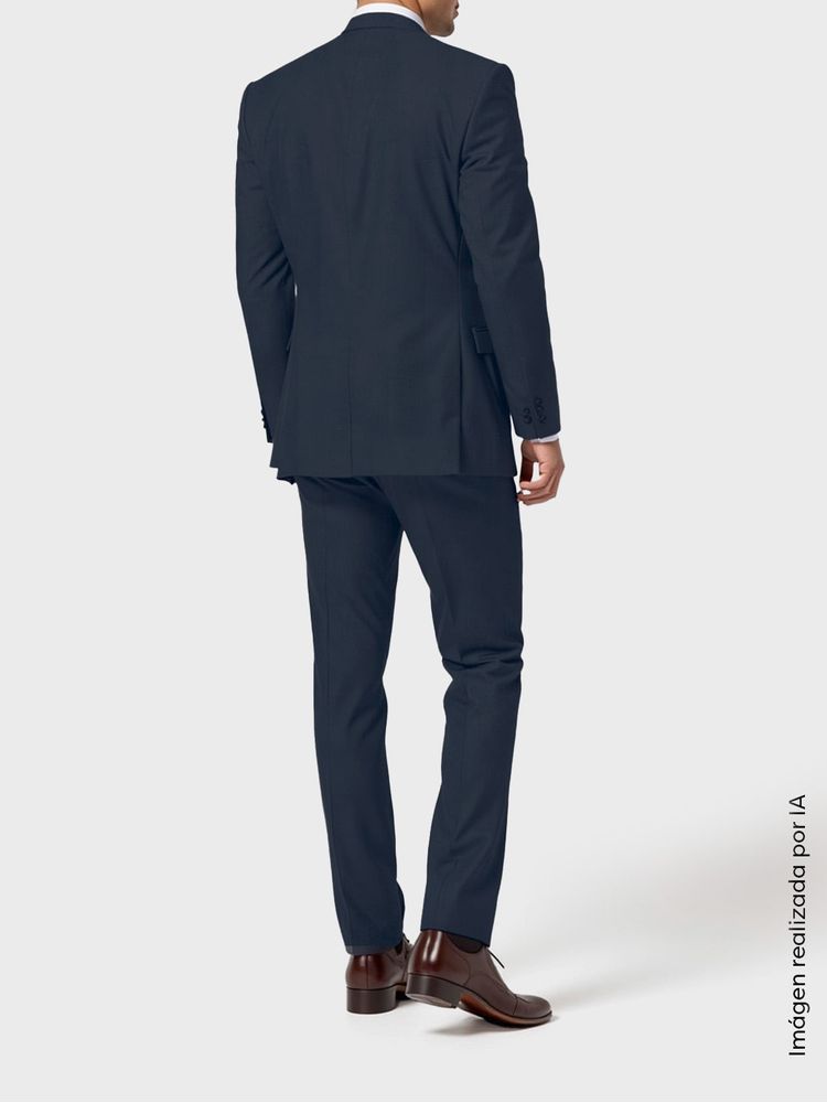 Traje Clásico Hombre Abertura Central Corte Estilizado 37148