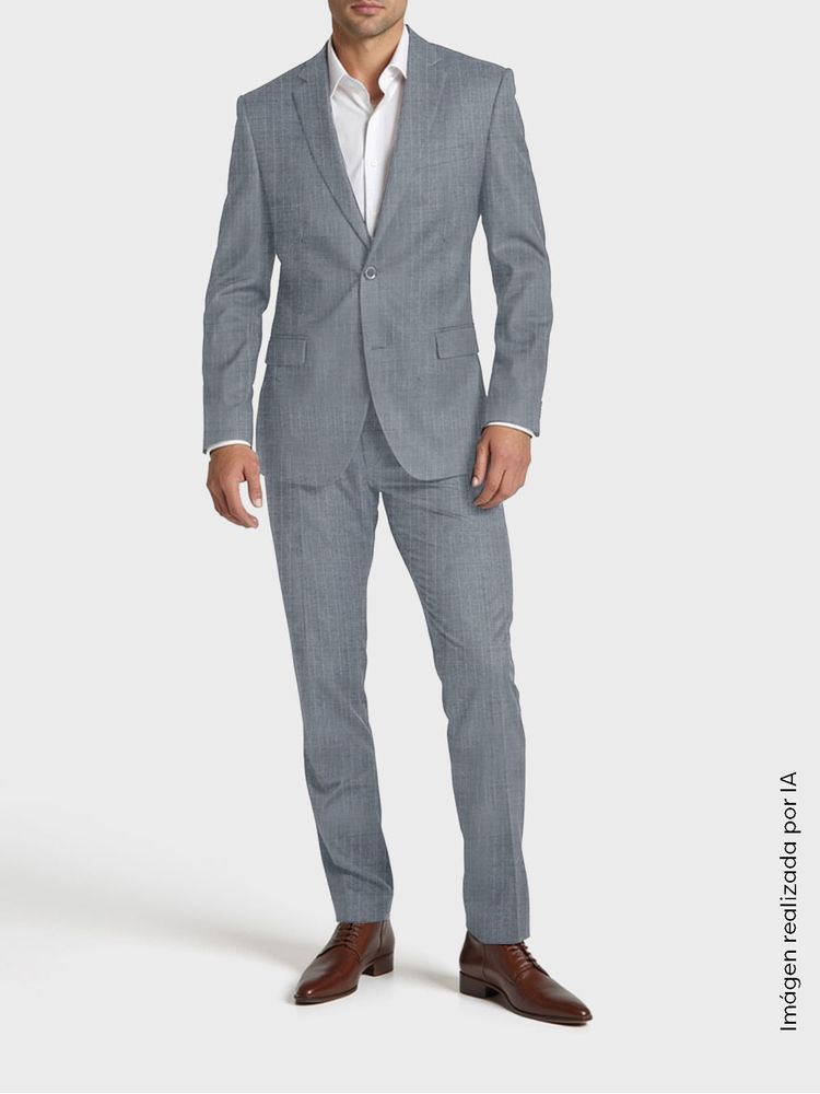 Traje Colección Especial Silueta Semi Slim Fit para Hombre 37171