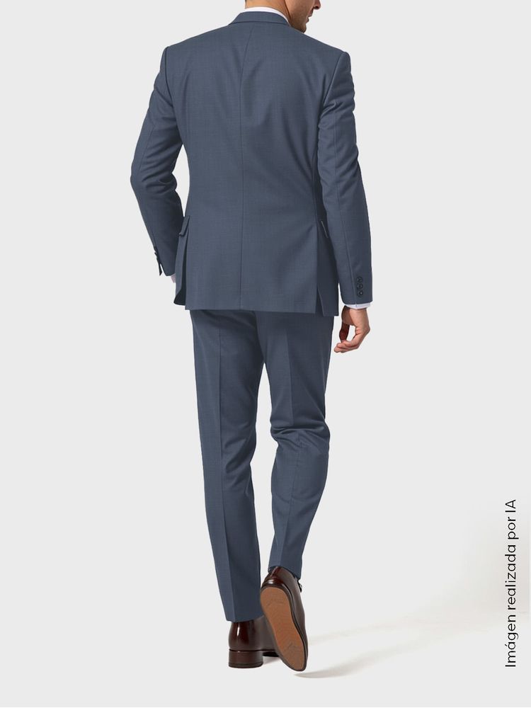 Traje Sastre de Lana con Detalles Premium y Silueta Moderna para Hombre 38775
