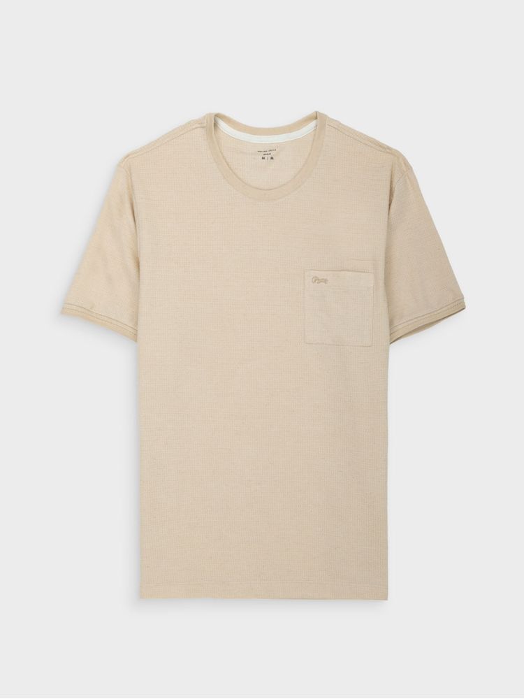 Camiseta Jersey Algodón Lino para Hombre 39203