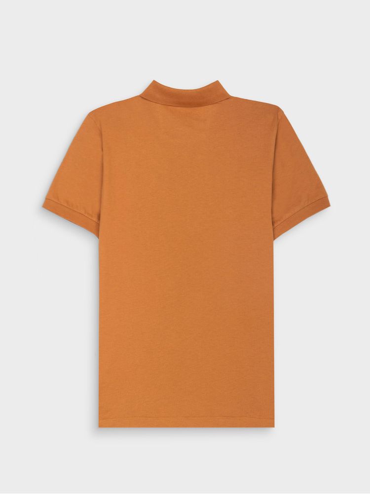 Polo Unicolor en Algodón para Hombre 44384