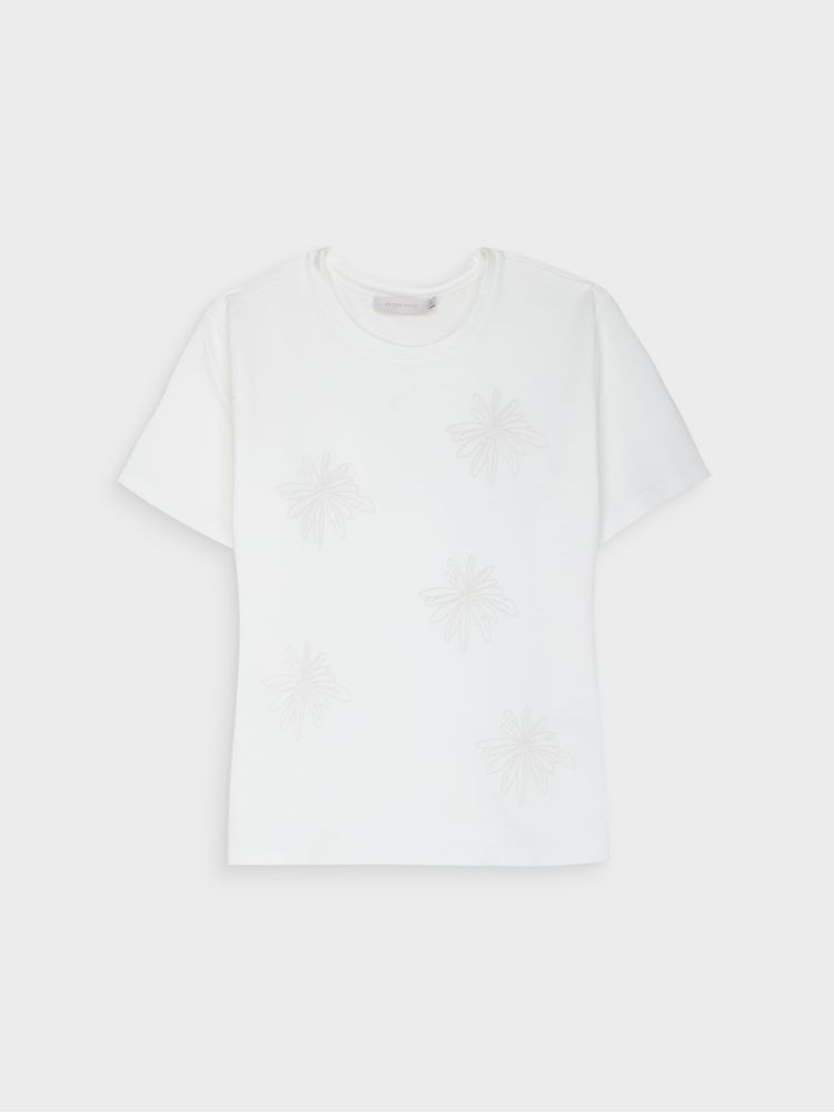 Camiseta Tejido Punto Viscosa Algodón Mujer 44492