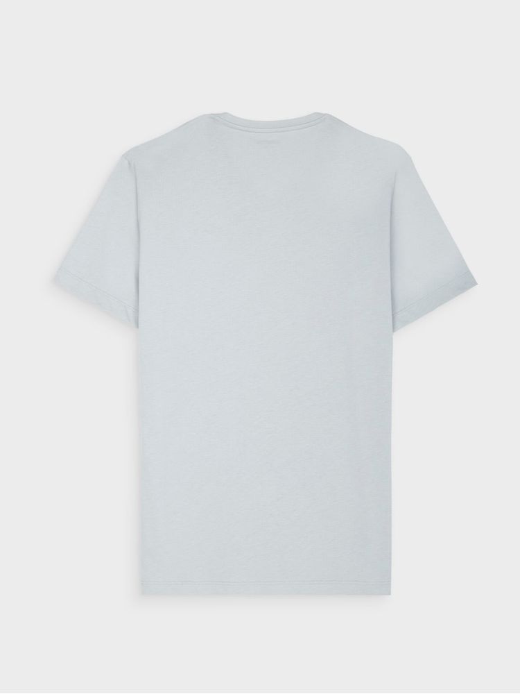 Camiseta Unicolor en Algodón para Hombre 44812