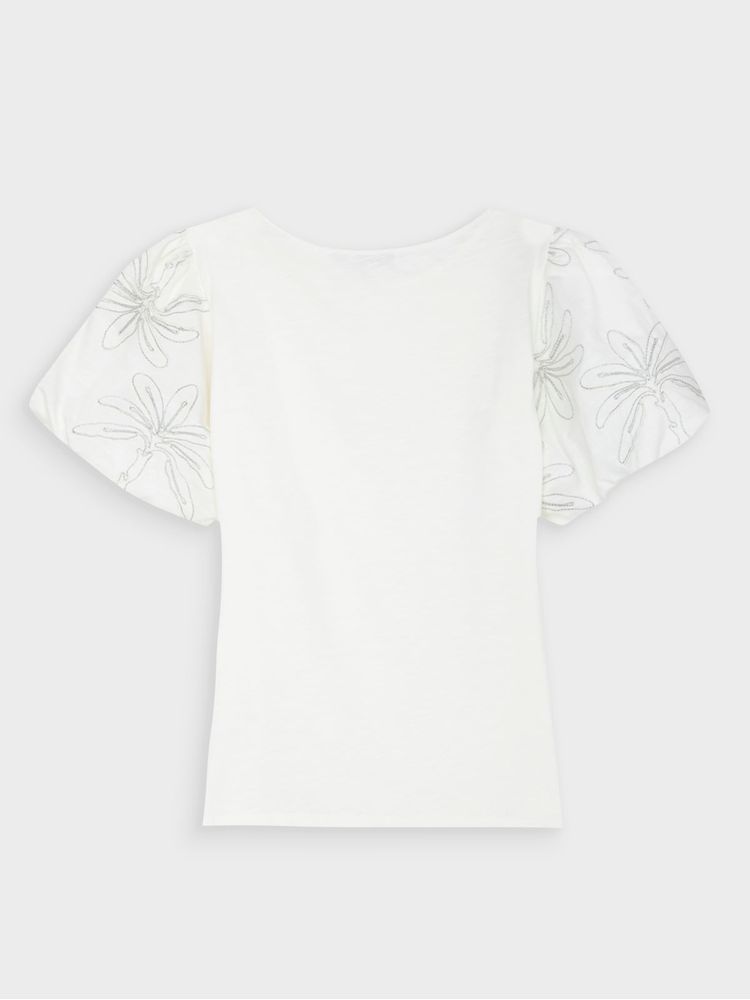 Camiseta Unicolor para Mujer 44849