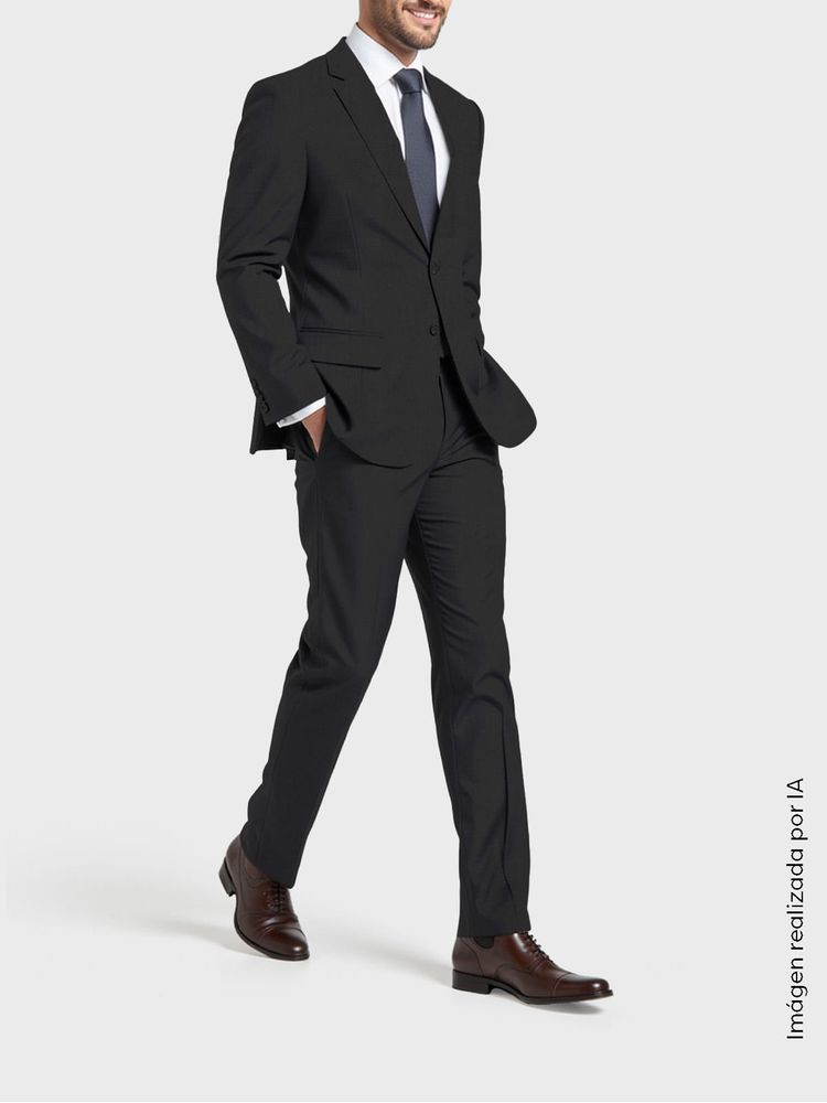 Traje de Corte Slim Fit con Diseño Contemporáneo 45682
