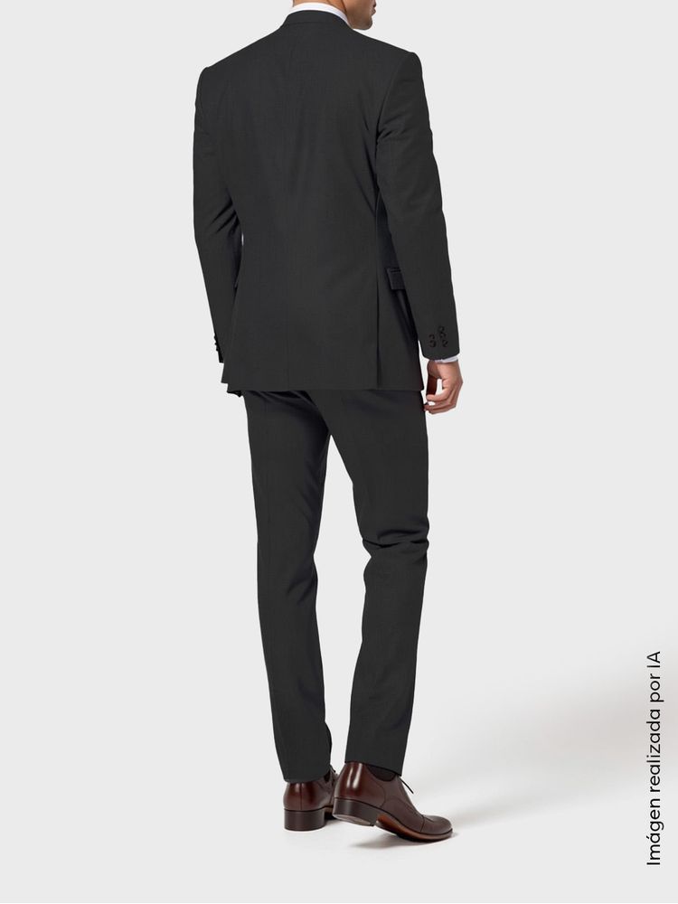 Traje de Corte Slim Fit con Diseño Contemporáneo 45682