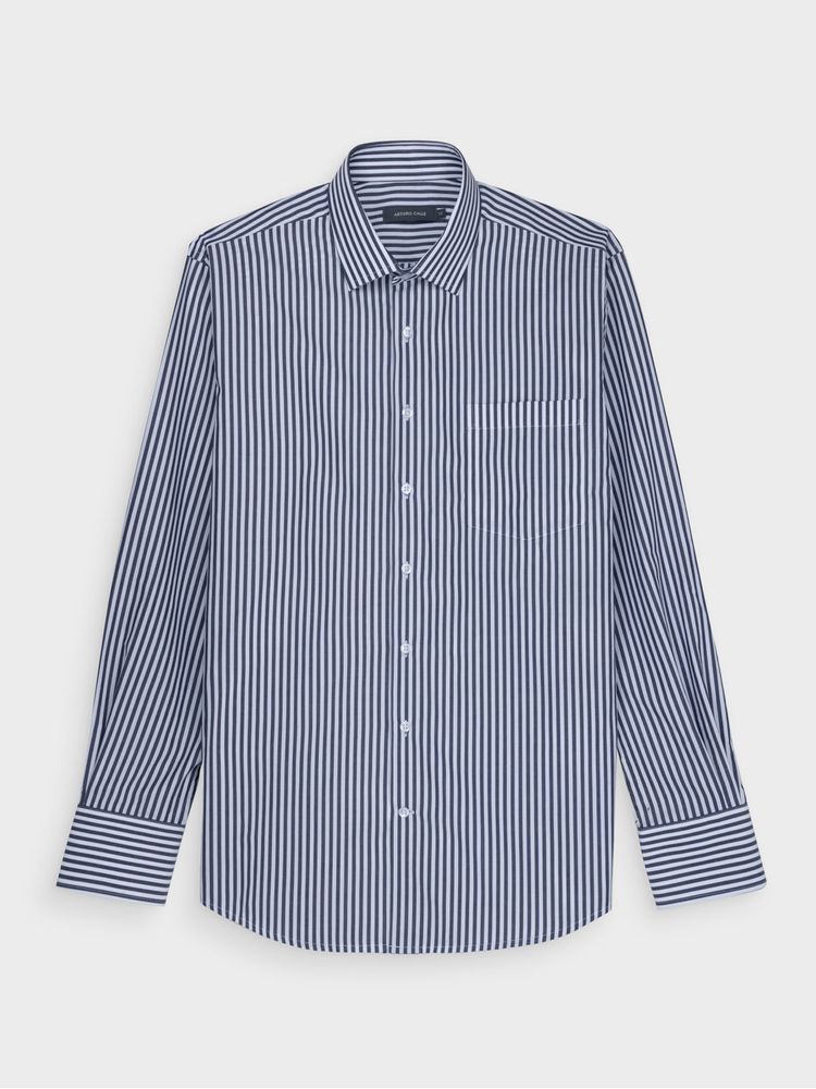Camisa Semi Slim Fit en Algodón para Hombre 46867