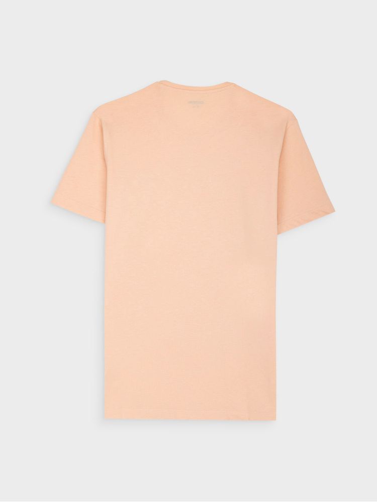 Camiseta Unicolor en Algodón para Hombre 44813