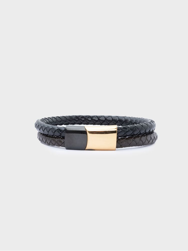 Manilla en Cuero Y Acero para Hombre 45221